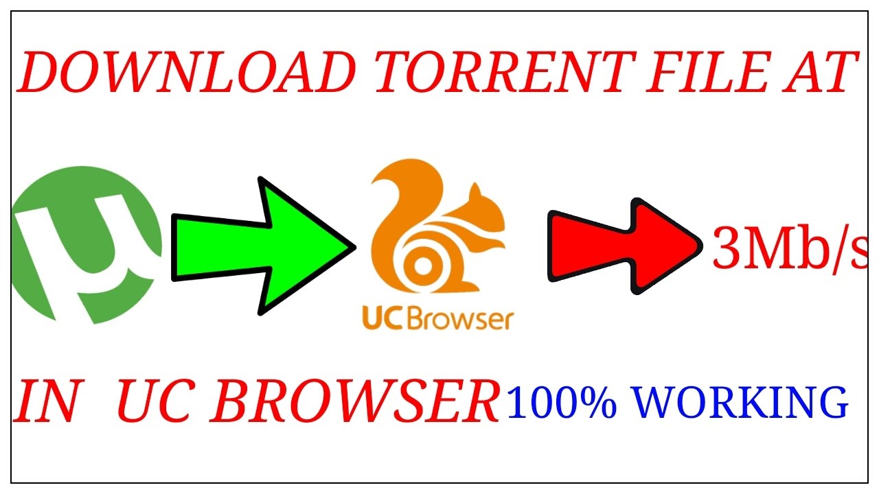 how to download torrent file using uc browser